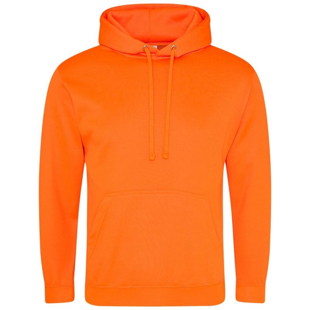Awdis Mens Electric Hoodie / Electric Orange